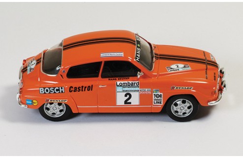 Saab 96 V4 #2 S.Blomqvist-H.Sylvan 2nd RAC Rally 1974