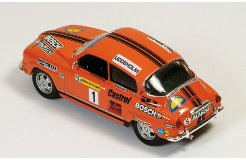 Saab 96 V4 #1 S.Blomqvist-H.Sylvan 2nd Swedish Rally 1975