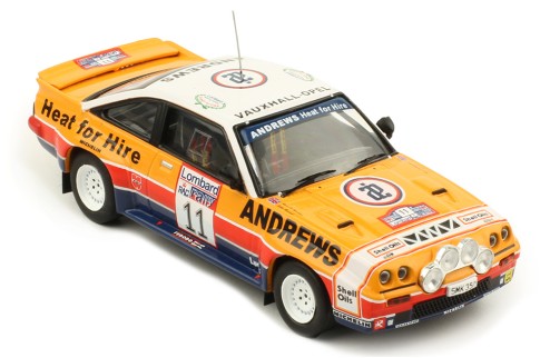 OPEL MANTA 400 #11 R. Brookes-M. Broad RAC Rally 1985