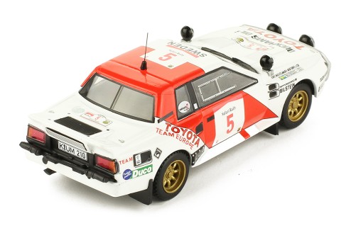TOYOTA CELICA Twin Cam Turbo (TA64) #5 B. Waldegård-H.Thorzelius Winner Rally Safari 1984