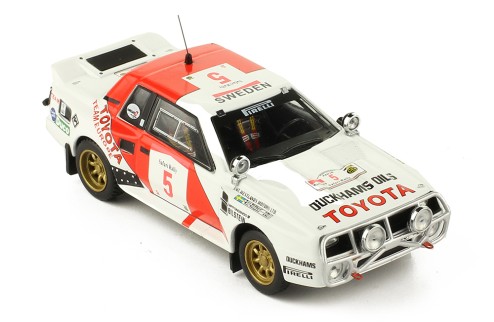 TOYOTA CELICA Twin Cam Turbo (TA64) #5 B. Waldegård-H.Thorzelius Winner Rally Safari 1984