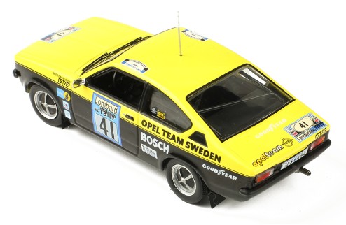 OPEL KADETT GT/E Gr. 1 #41 B. Danielsson - U. Sundberg RAC Rallye 1976