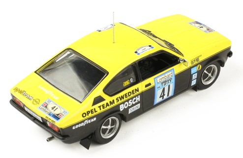 OPEL KADETT GT/E Gr. 1 #41 B. Danielsson - U. Sundberg RAC Rallye 1976