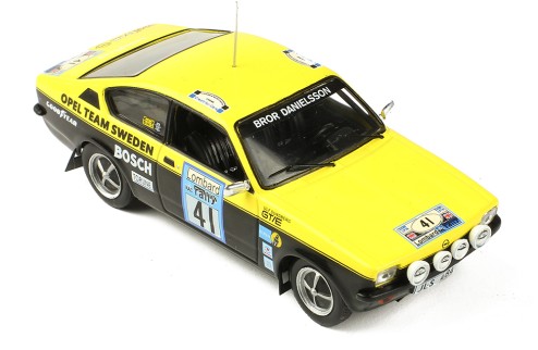 OPEL KADETT GT/E Gr. 1 #41 B. Danielsson - U. Sundberg RAC Rallye 1976