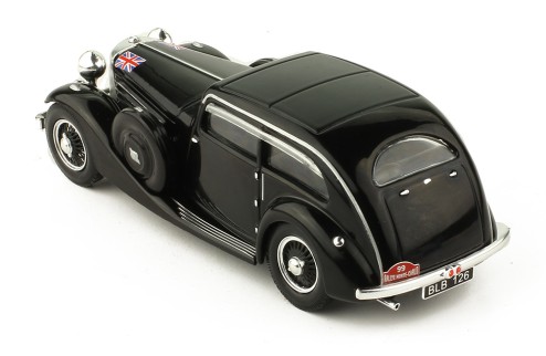 JAGUAR SS1 Airline Coupe #99 Light Sydney H. Rallye Monte Carlo 1935