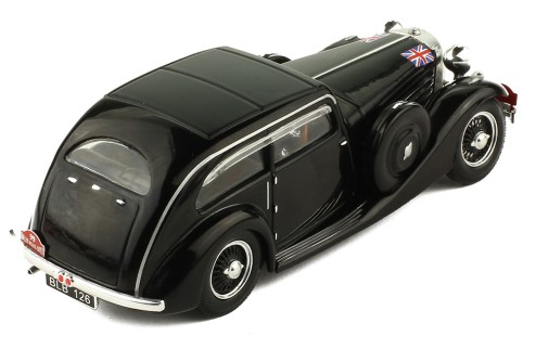 JAGUAR SS1 Airline Coupe #99 Light Sydney H. Rallye Monte Carlo 1935