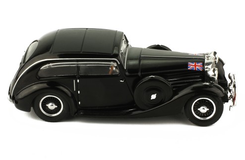 JAGUAR SS1 Airline Coupe #99 Light Sydney H. Rallye Monte Carlo 1935