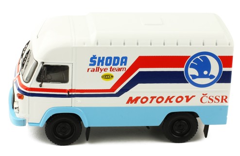 AVIA A21F 1985 Assistance Skoda Rally Team