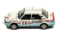SKODA 130L #24 J. Haugland-P. Vogel Rallye Monte-Carlo 1987