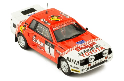 TOYOTA Celica TwinCam Turbo (TA64) #1 J. Kankkunen-F. Gallager Haspengouw Rally 1985