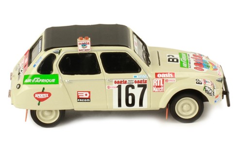 CITROËN DYANE - 1979 -#167 -C.SANDRON -P.ALBERTO RALLY PARIS-DAKAR
