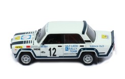 LADA 2105 VFTS #12 Brundza Stasys-Girdauskas Arvydas Rally Sweden 1983