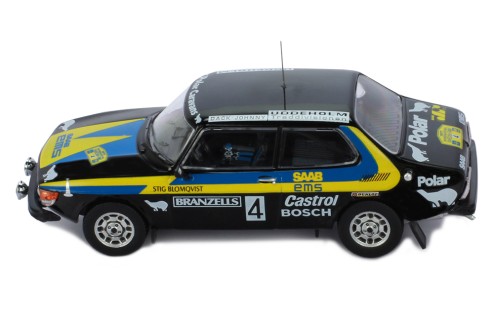 SAAB 99 EMS-#4 S.Blomqvist-H.Sylvan Swedish Rally 1977