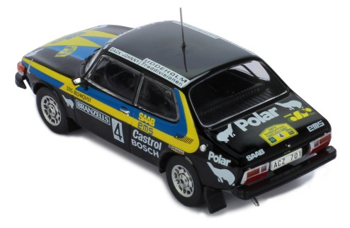 SAAB 99 EMS-#4 S.Blomqvist-H.Sylvan Swedish Rally 1977
