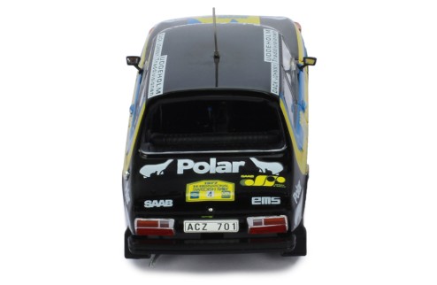 SAAB 99 EMS-#4 S.Blomqvist-H.Sylvan Swedish Rally 1977