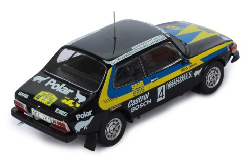 SAAB 99 EMS-#4 S.Blomqvist-H.Sylvan Swedish Rally 1977