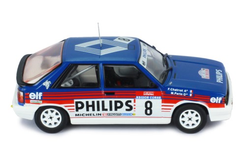 RENAULT 11 Turbo #8 F. Chatriot-M. Perin Tour de Corse 1987