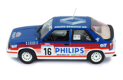 RENAULT 11 Turbo #16 A. Oreille-S. Oreille Tour de Corse 1987