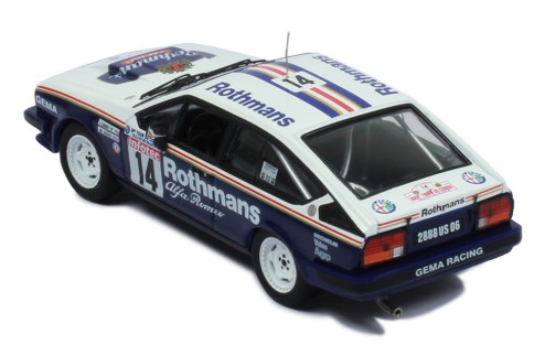 ALFA ROMEO GTV6 #14 Y. Loubet-J.M. Andrié Tour de Corse 1986