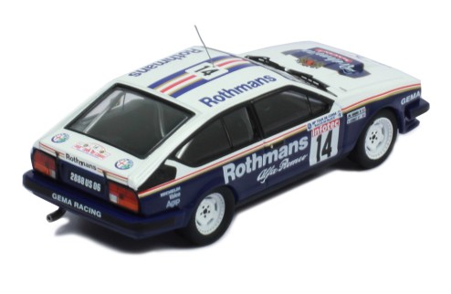 ALFA ROMEO GTV6 #14 Y. Loubet-J.M. Andrié Tour de Corse 1986