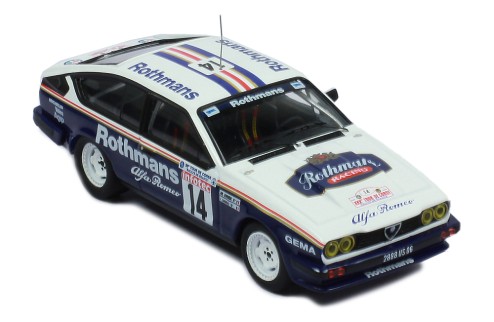 ALFA ROMEO GTV6 #14 Y. Loubet-J.M. Andrié Tour de Corse 1986