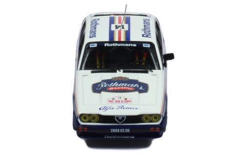 ALFA ROMEO GTV6 #14 Y. Loubet-J.M. Andrié Tour de Corse 1986