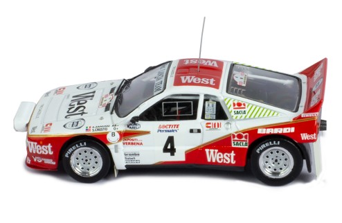 LANCIA 037 Rally EVO 2  #4 A.Zanussi-S.Cresto 1985 Rally Ieper 24h