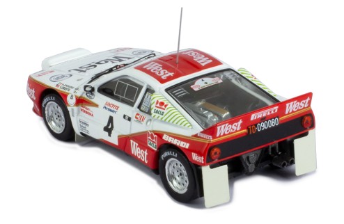 LANCIA 037 Rally EVO 2  #4 A.Zanussi-S.Cresto 1985 Rally Ieper 24h