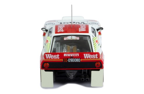 LANCIA 037 Rally EVO 2  #4 A.Zanussi-S.Cresto 1985 Rally Ieper 24h