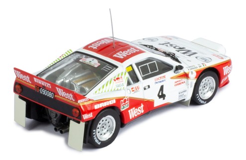 LANCIA 037 Rally EVO 2  #4 A.Zanussi-S.Cresto 1985 Rally Ieper 24h