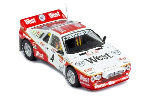LANCIA 037 Rally EVO 2  #4 A.Zanussi-S.Cresto 1985 Rally Ieper 24h