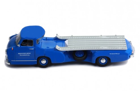 MERCEDES-BENZ Rennwagen Schwertransporter 1955