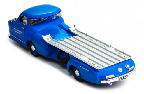 MERCEDES-BENZ Rennwagen Schwertransporter 1955