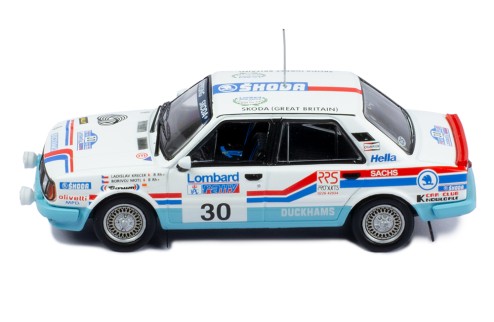 SKODA 130L #30 L.Krecek -B.Motl RAC Rally 1987