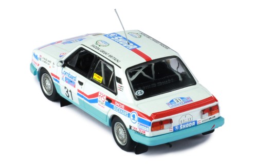ŠKODA 130L #31 J. Haugland-J.o. Bohlin RAC Rally 1987