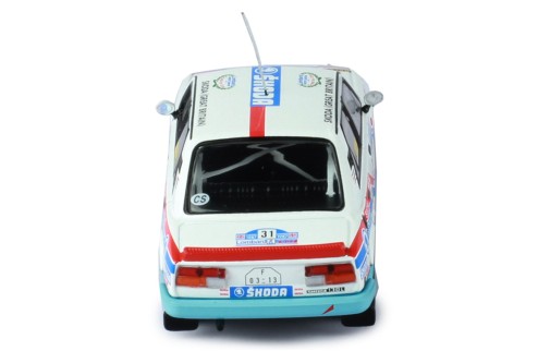 ŠKODA 130L #31 J. Haugland-J.o. Bohlin RAC Rally 1987