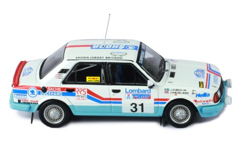ŠKODA 130L #31 J. Haugland-J.o. Bohlin RAC Rally 1987