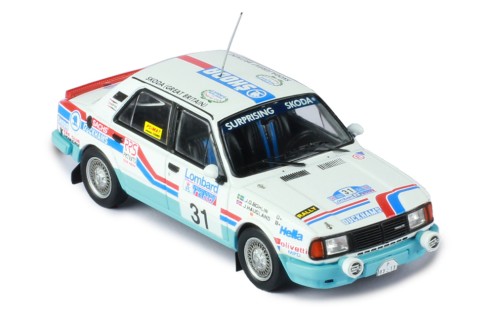 ŠKODA 130L #31 J. Haugland-J.o. Bohlin RAC Rally 1987