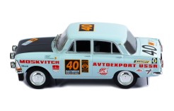 MOSKVITCH 412 #40  S.Tenishev-V.Kislykh-V.Chirotchenkov Rally London - Mexico 1970