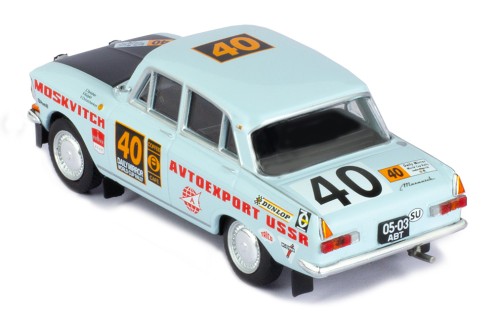MOSKVITCH 412 #40  S.Tenishev-V.Kislykh-V.Chirotchenkov Rally London - Mexico 1970
