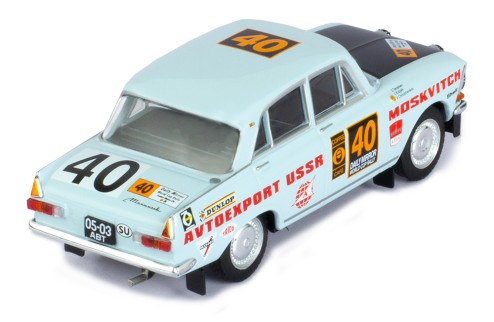 MOSKVITCH 412 #40  S.Tenishev-V.Kislykh-V.Chirotchenkov Rally London - Mexico 1970