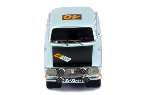MOSKVITCH 412 #40  S.Tenishev-V.Kislykh-V.Chirotchenkov Rally London - Mexico 1970