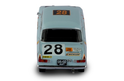 MOSKVITCH 412 #28  L.Potapcikas-Y.Lesovskiy-E.Bazhenov Rally London - Mexico 1970