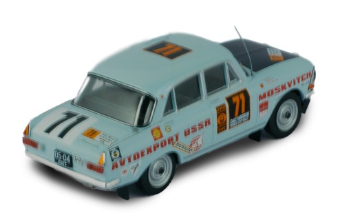 MOSKVITCH 412 #71 G.Holm-V.Boubnov-K.Guiradouskas Rally London - Mexico 1970
