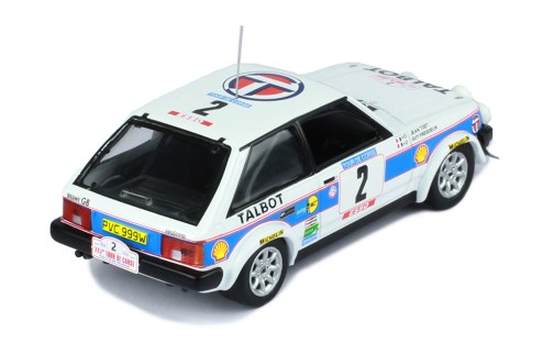 TALBOT SUNBEAM LOTUS #2 G.Frequelin-J.Todt Tour de Corse 1981
