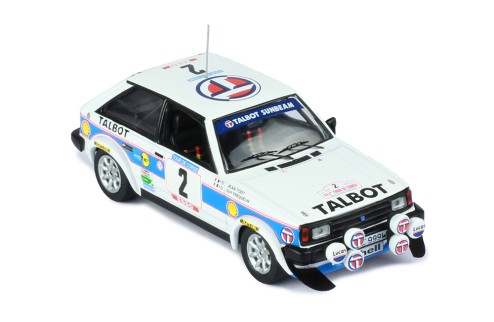 TALBOT SUNBEAM LOTUS #2 G.Frequelin-J.Todt Tour de Corse 1981