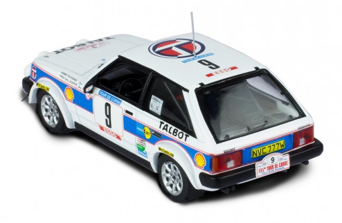TALBOT SUNBEAM LOTUS #9 H.Toivonen-F.Gallagher Tour de Corse 1981