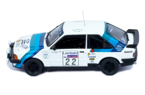 FORD ESCORT MKIII RS 1600i #22 L.A.Walker - E.Morgan RAC Rally 1983