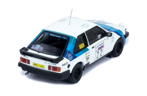 FORD ESCORT MKIII RS 1600i #22 L.A.Walker - E.Morgan RAC Rally 1983