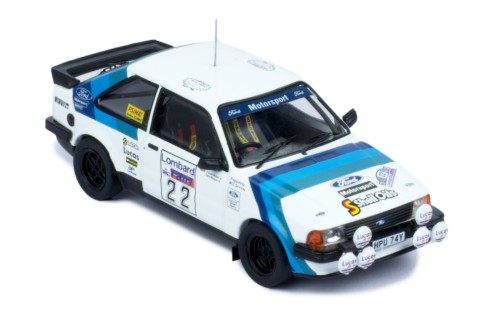 FORD ESCORT MKIII RS 1600i #22 L.A.Walker - E.Morgan RAC Rally 1983
